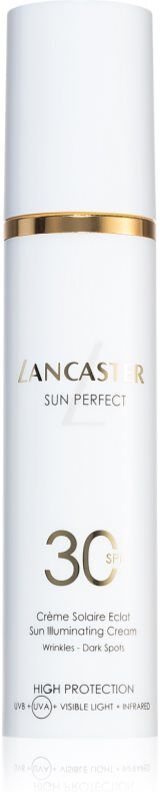 Lancaster Sun Perfect Sun Illuminating Cream SPF 30 aufhellende Tagescreme gegen Falten und dunkle Flecken SPF 30 50 ml