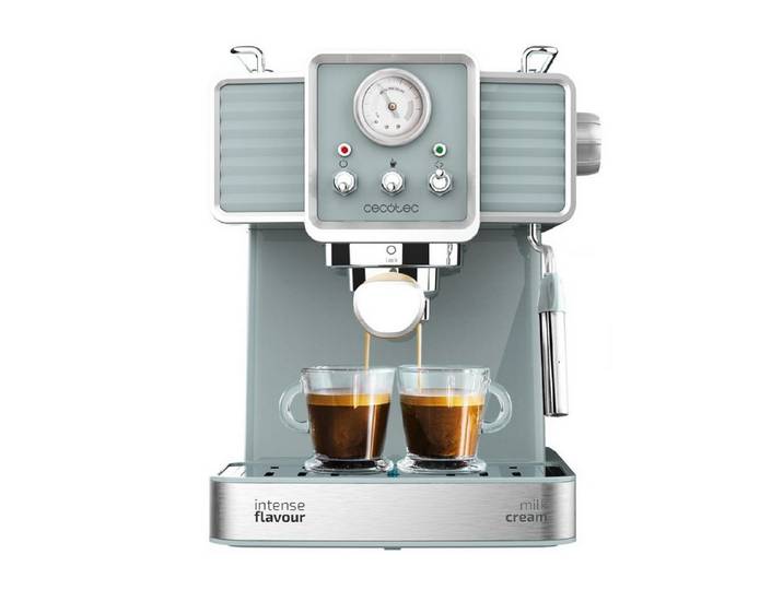 Cecotec Espressomaschine, 1.5l Kaffeekanne, Power Espresso 20 Tradizionale