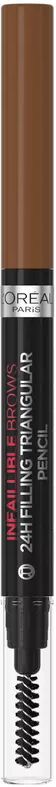 L'OREAL - Infaillible Brows 24H Brow Filling Triangular Pencil, 1 ml, . Auburn