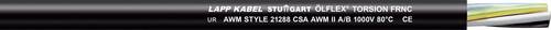 LAPP ÖLFLEX TORSION FRNC Steuerleitung 3G 4mm² Schwarz 1150350/1000 1000m