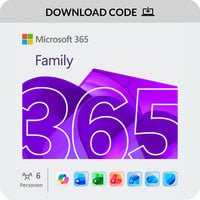 365 Family Subscription, Office-Software Mehrsprachig, Download, 1 Jahr ESD