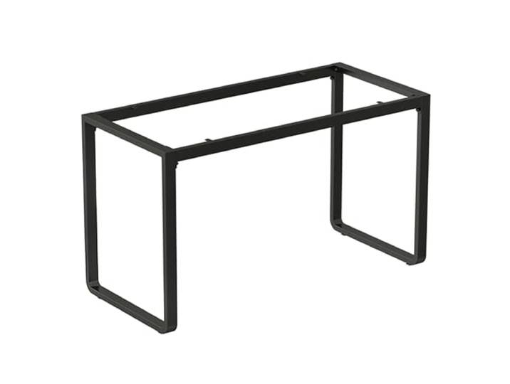 JIiopCFegh Tischbeine, Industrielle Esstischbeine aus Gusseisen, industriell-modern(Black,120x45x72cm)