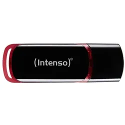 Intenso Speicherstick Business Line, USB 2.0, schwarz-rot, Kapazität 64 GB