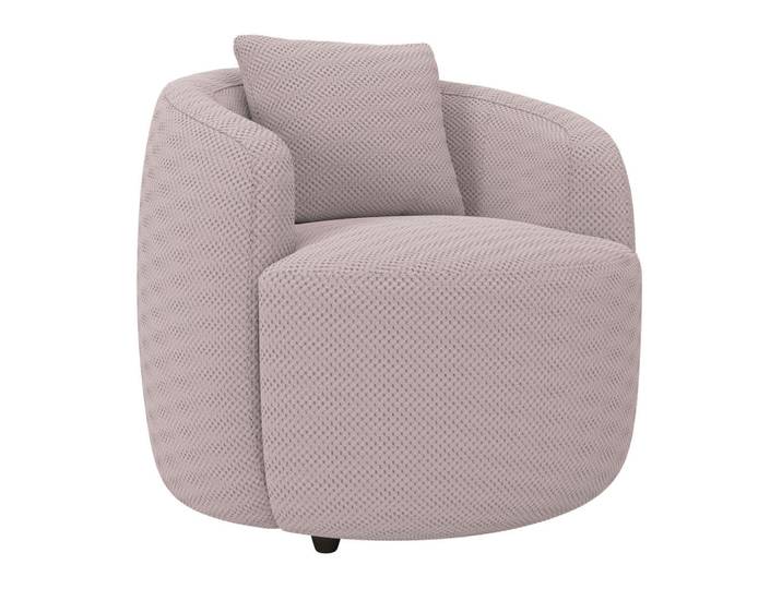 Livetastic Sessel Pina, Hellrosa, Kunststoff, 81x74x81 cm, Made in EU, Wohnzimmer, Sessel, Sonstige Sessel