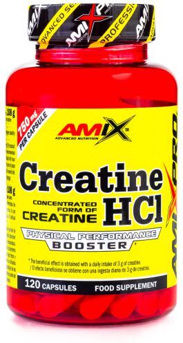 Amix Suplemento Creatine HCI 750 mg 120 Cápsulas