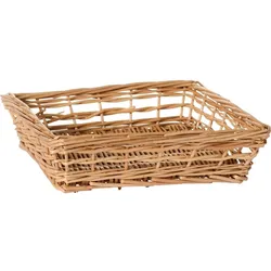 IB Laursen Quadratischer Serviettenkorb für 20x20 cm Servietten, 26 x 26 x 6 cm
