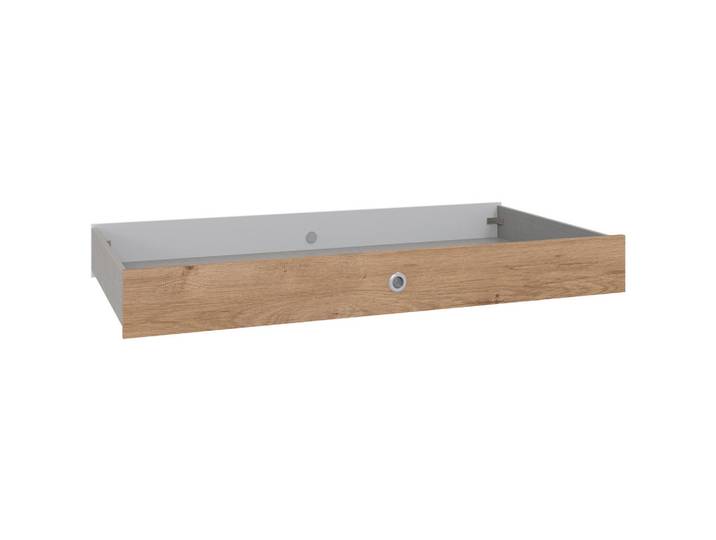Mid.you Bettschubkasten, Eiche, 71x17x137 cm, BQ - Bündnis für Qualität, Made in Germany, DIN EN ISO 9001, Kinderzimmer & Jugendzimmer, Kindermöbel, Kinderbetten, Kinderbettzubehör