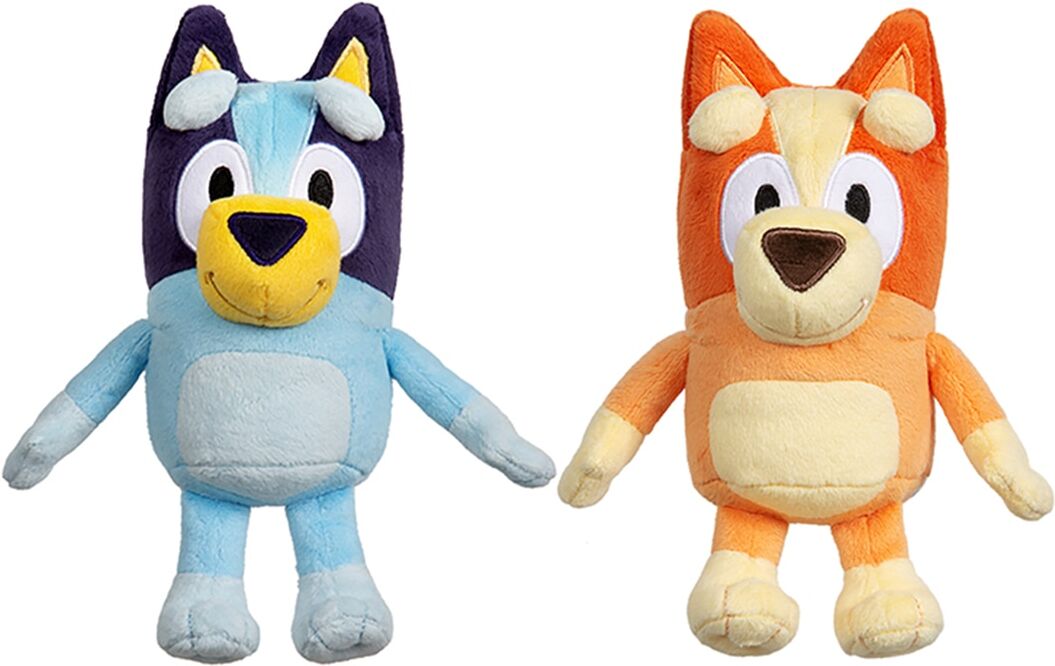 Bluey Peluche Básico 20 Cm Bingo - Artigo Sortido. Envio realizado de forma aleatória.