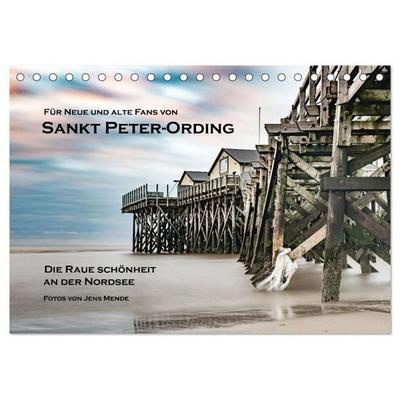 Sankt Peter-Ording: Die raue Schönheit an der Nordsee (Tischkalender 2027 DIN A5 quer), CALVENDO Monatskalender