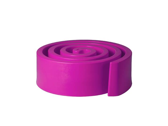 SLIDE pouf SUMMERTIME (Fuchsia - Polyéthylène)