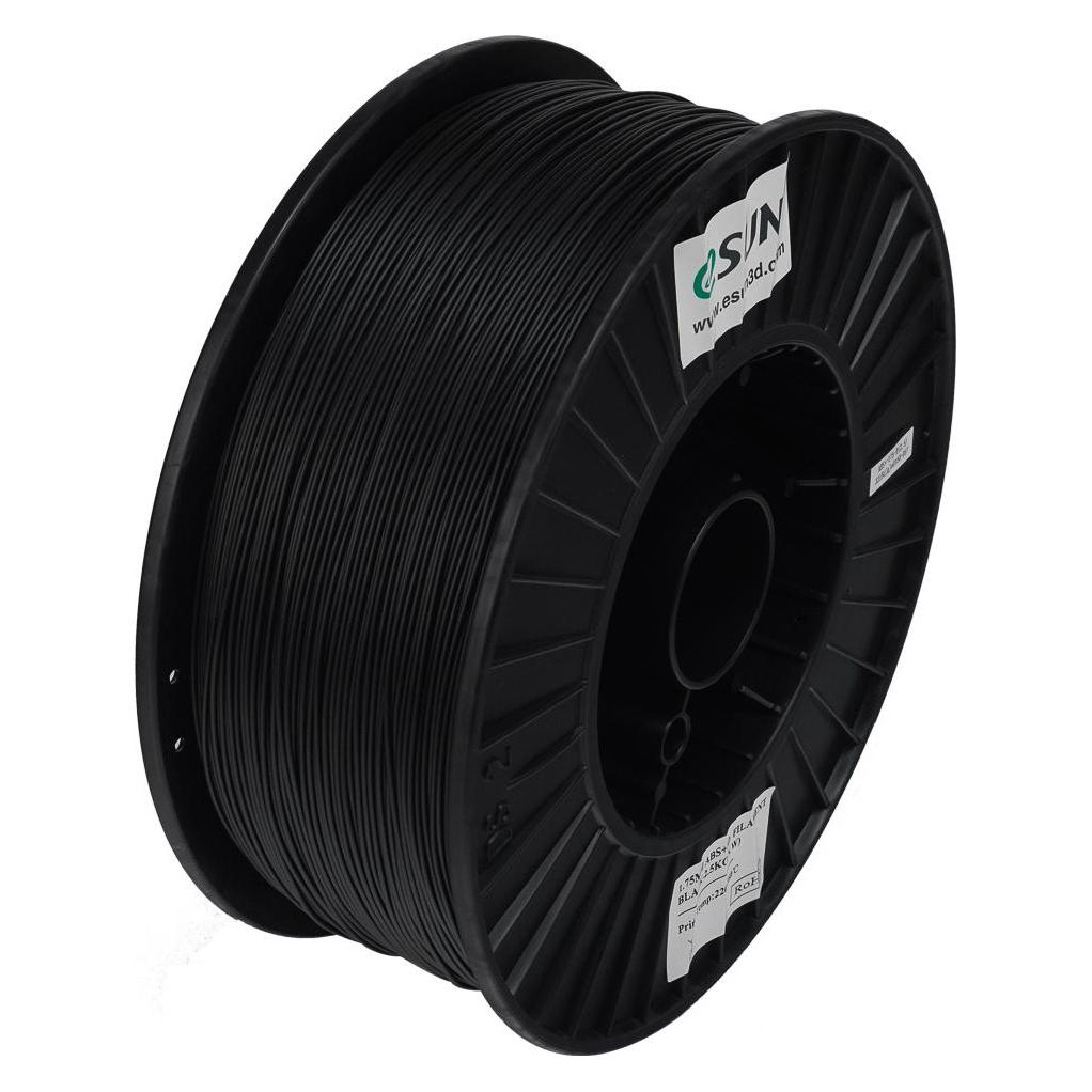 eSUN ABS+ 1,75mm BLACK 2,5kg (2500 g, 1.75 mm) (ABS+175B2.5)