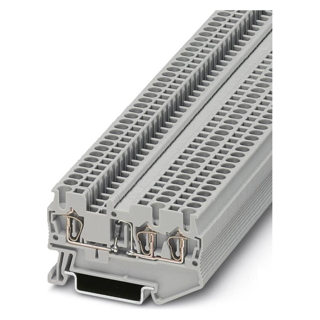Phoenix Contact TB,Spring-cage,Width:5.2mm,grey (3036246)