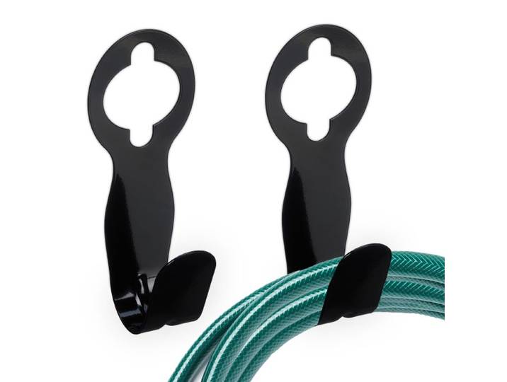 Relaxdays 2x supports pour tuyau d'arrosage