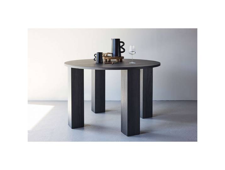 Esstisch Pazote Ø 120cm Schwarz