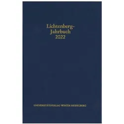Lichtenberg-Jahrbuch 2022, Fachbücher von Wolfgang Promies