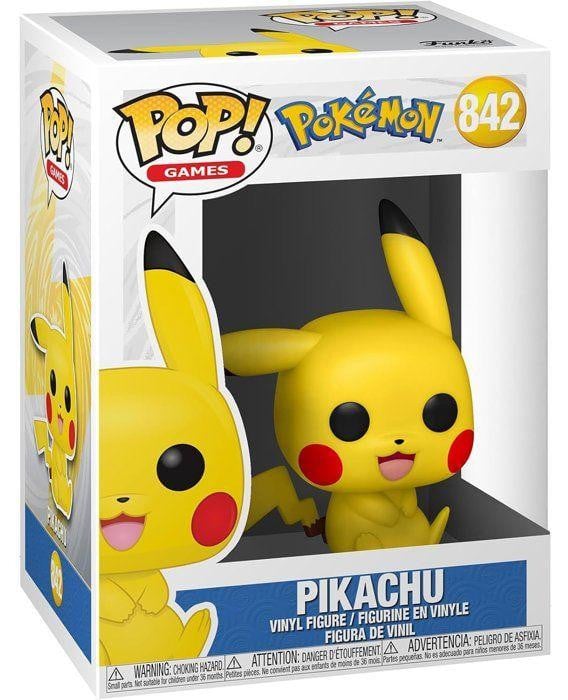 Funko Pop! Pokémon Pikachu Zittend Vinylfiguur