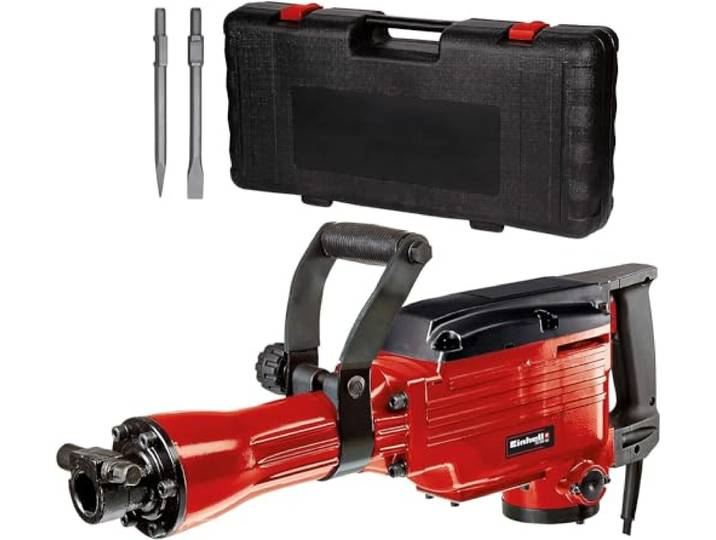 Einhell Marteau démolisseur TC-DH 43 1600 W 43 J porte-outil SDS-hex poignée auxiliaire réglable à 180° coffret