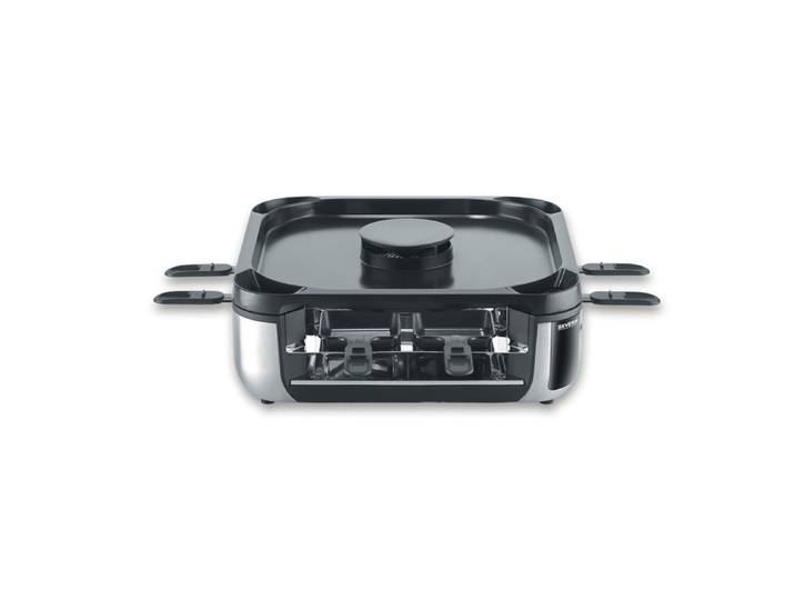 Severin Gourmetstel RG2379 SEVENTO Racletteset Zwart