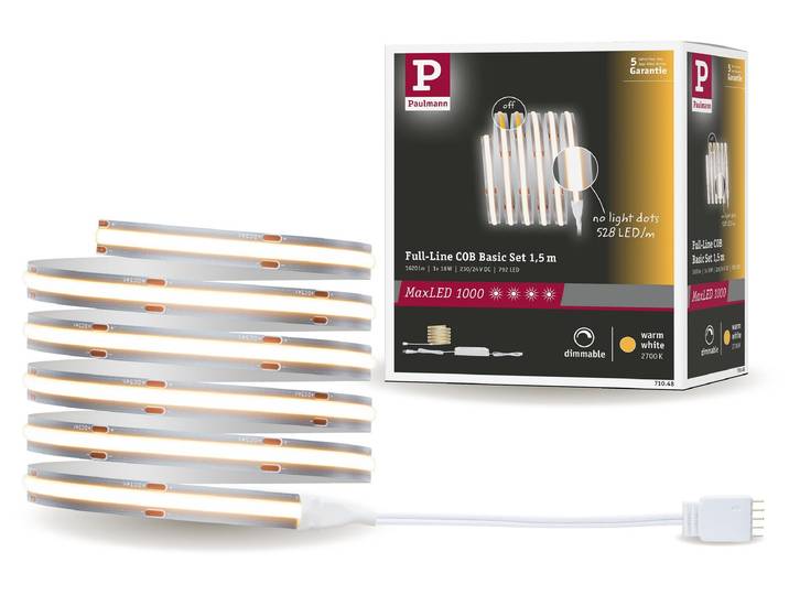 Paulmann MaxLED 1000 LED Strip Full-Line COB Basisset