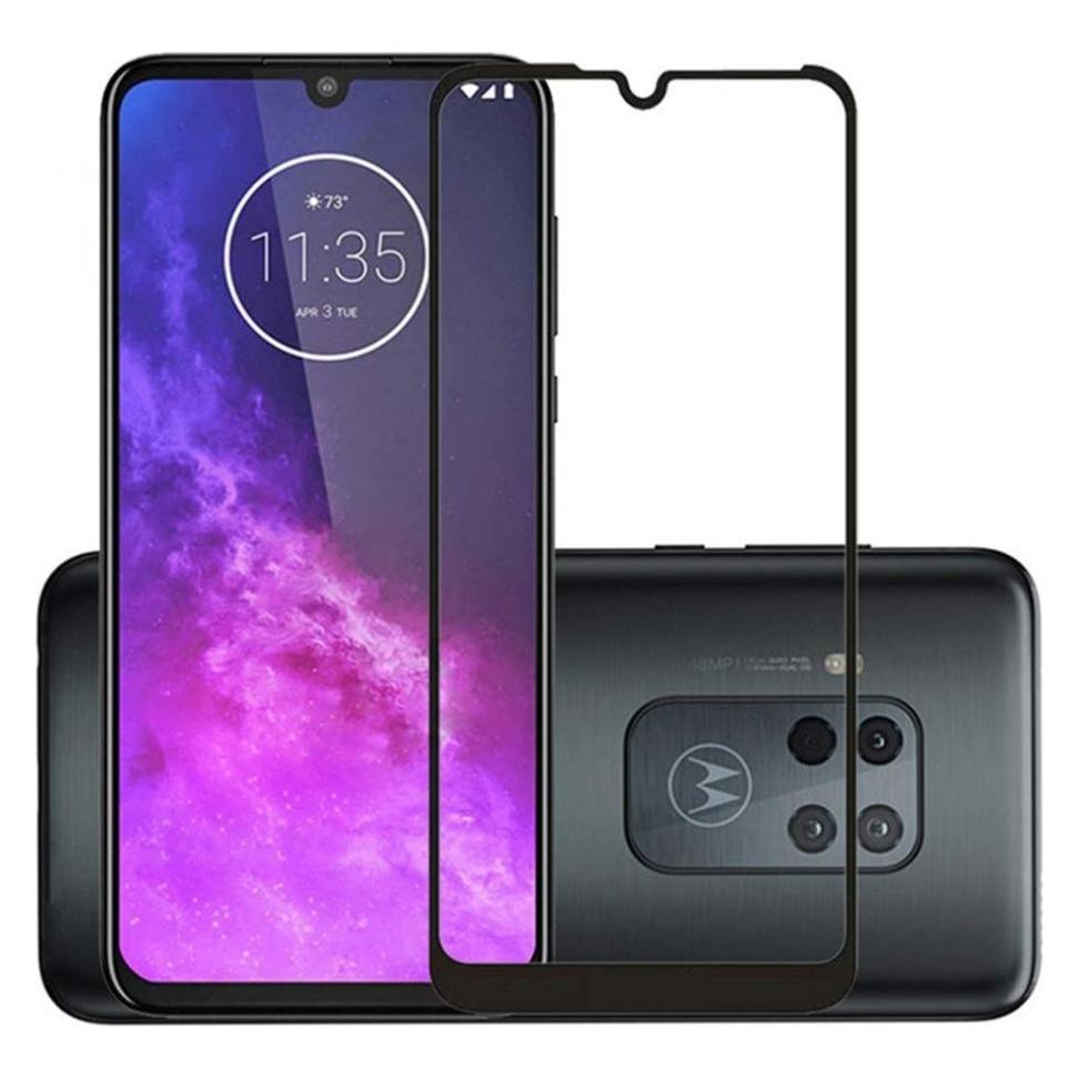 Screenguard Motorola One Zoom Full Screen Panzerglas Schutzfolie 2.5D 9H (Motorola One Zoom) (00025466)