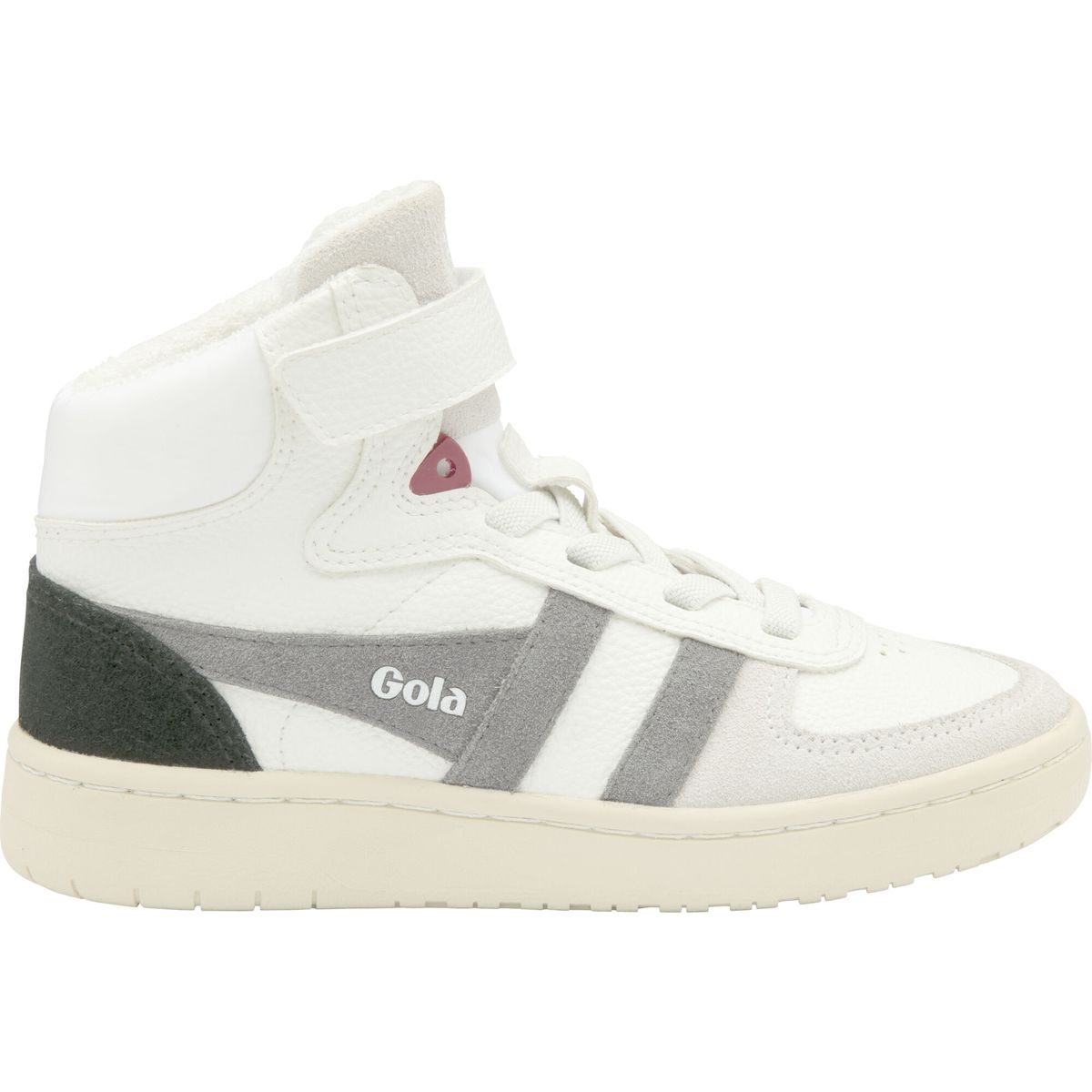 Gola Talon Sneaker Kids white/ash/black (WG) 10 CKA540-WG-10-whiteashblack