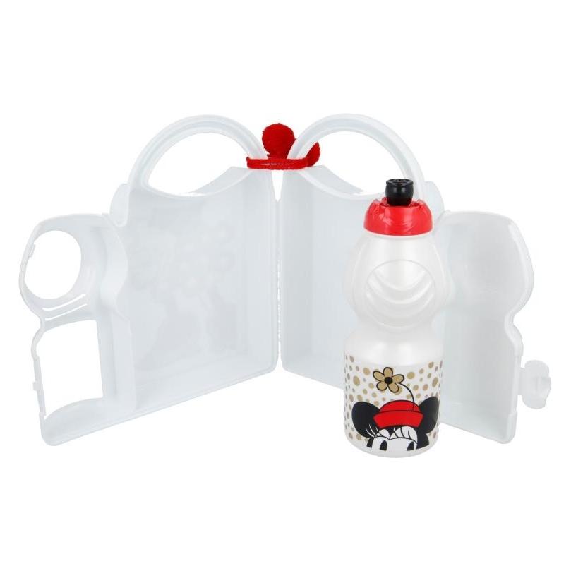 Minnie Mouse Mickey Mouse - Set Lunchbox mit Wasserflasche 400 ml (13216)