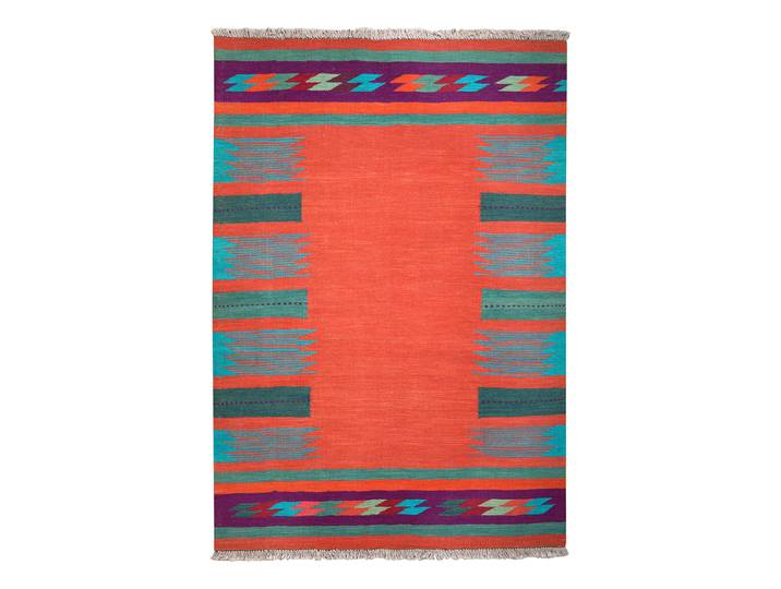 Kurzflorteppich Kelim Gashgai 2176967 Multicolor 123 x 0 x 177cm Wolle