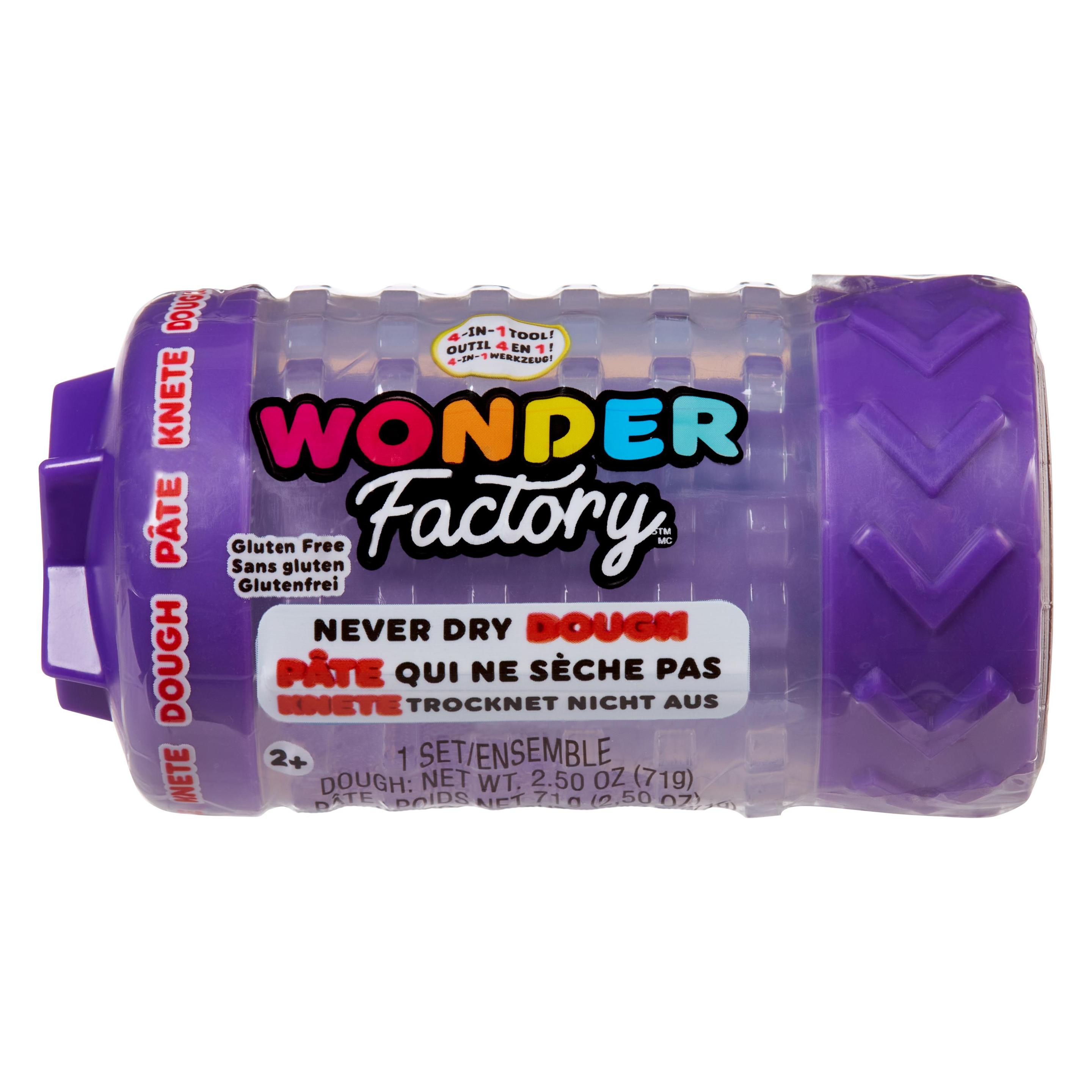 MGA Wonder Factory Never Dry Teig-Einzelstücke, Lila (595038-EUC)