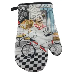 Topfhandschuh Kochhandschuh Küchenhandschuh Backhandschuh Stoff Ofenhandschuh