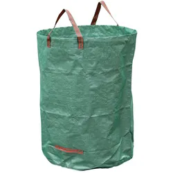 Mojawo Gartenabfalltasche Laubsack Gartenabfallsack Biomüll Rund 300L