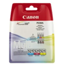 Canon CLI-521 Gelb Cyan Magenta Tintenpatrone