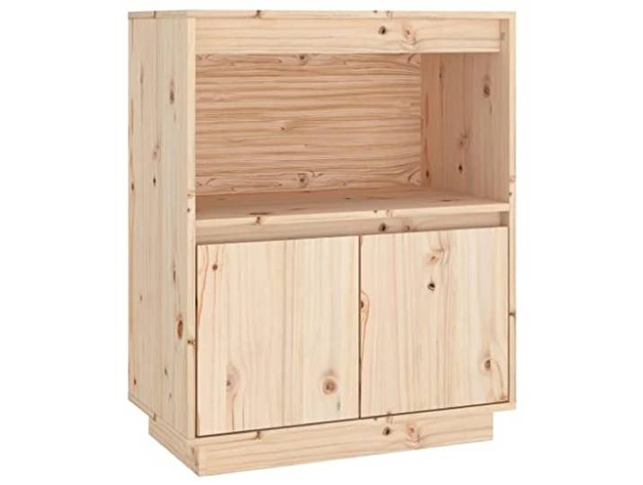 vidaXL Sideboard Kommode Anrichte Schrank Beistellschrank Mehrzweckschrank Standschrank Aufbewahrungsschrank 60x34x75cm Massivholz Kiefer