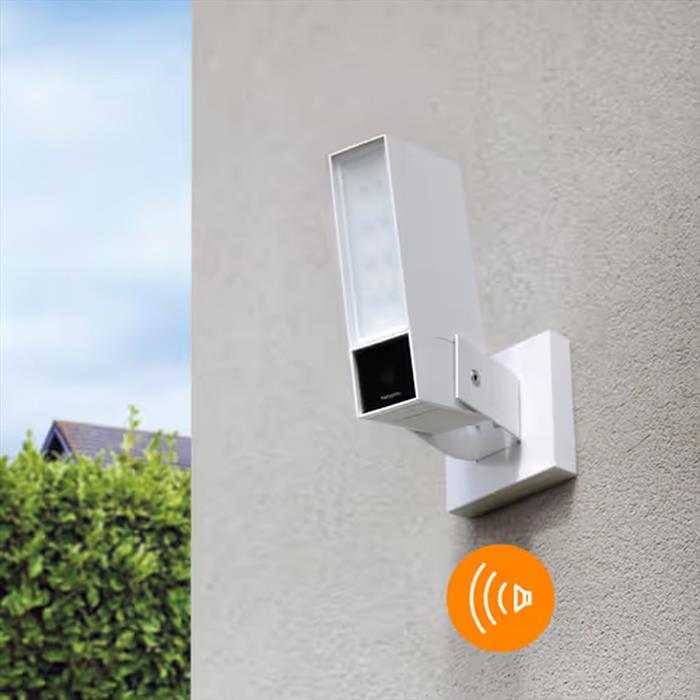NETATMO Telecamera Wifi Esterna Intelligente Con Sirena-bianco