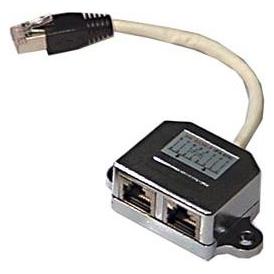 Deltaco 665-F Netzwerkkabel Schwarz (FTP, CAT5e) (665-F)