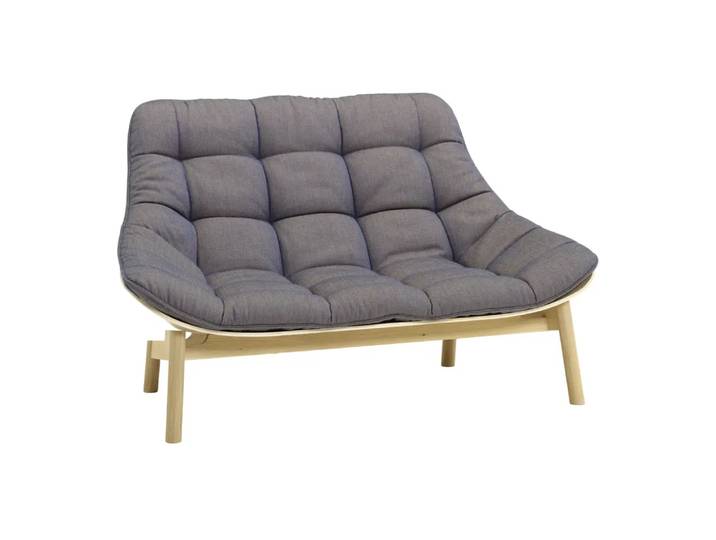 Einzelsofa Surpierre, Atelier Pfister, lano blue/ gold, Textil