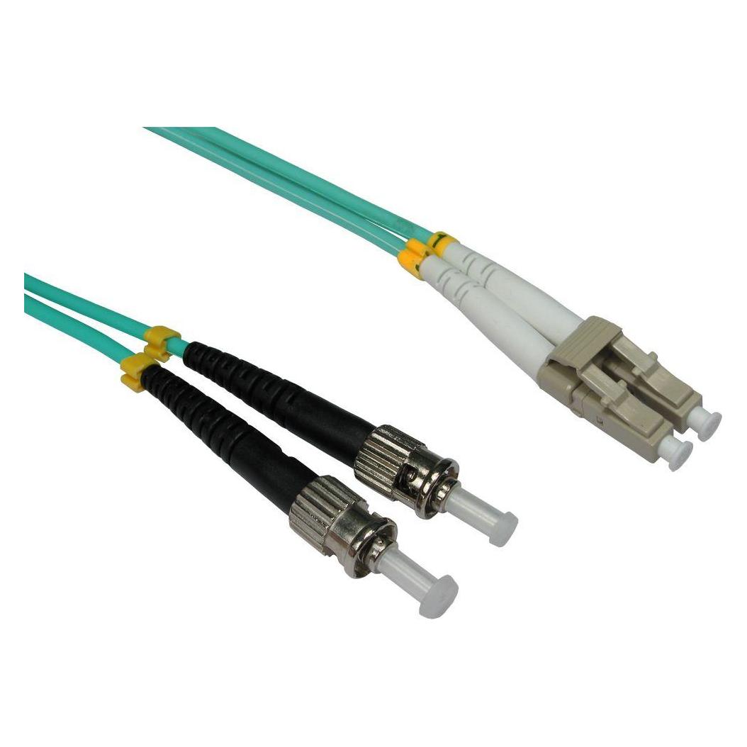 Cables Direct CDL 1m OM3 Fibre Optic Cable LC-ST (1 m) (FB3M-LCST-010)