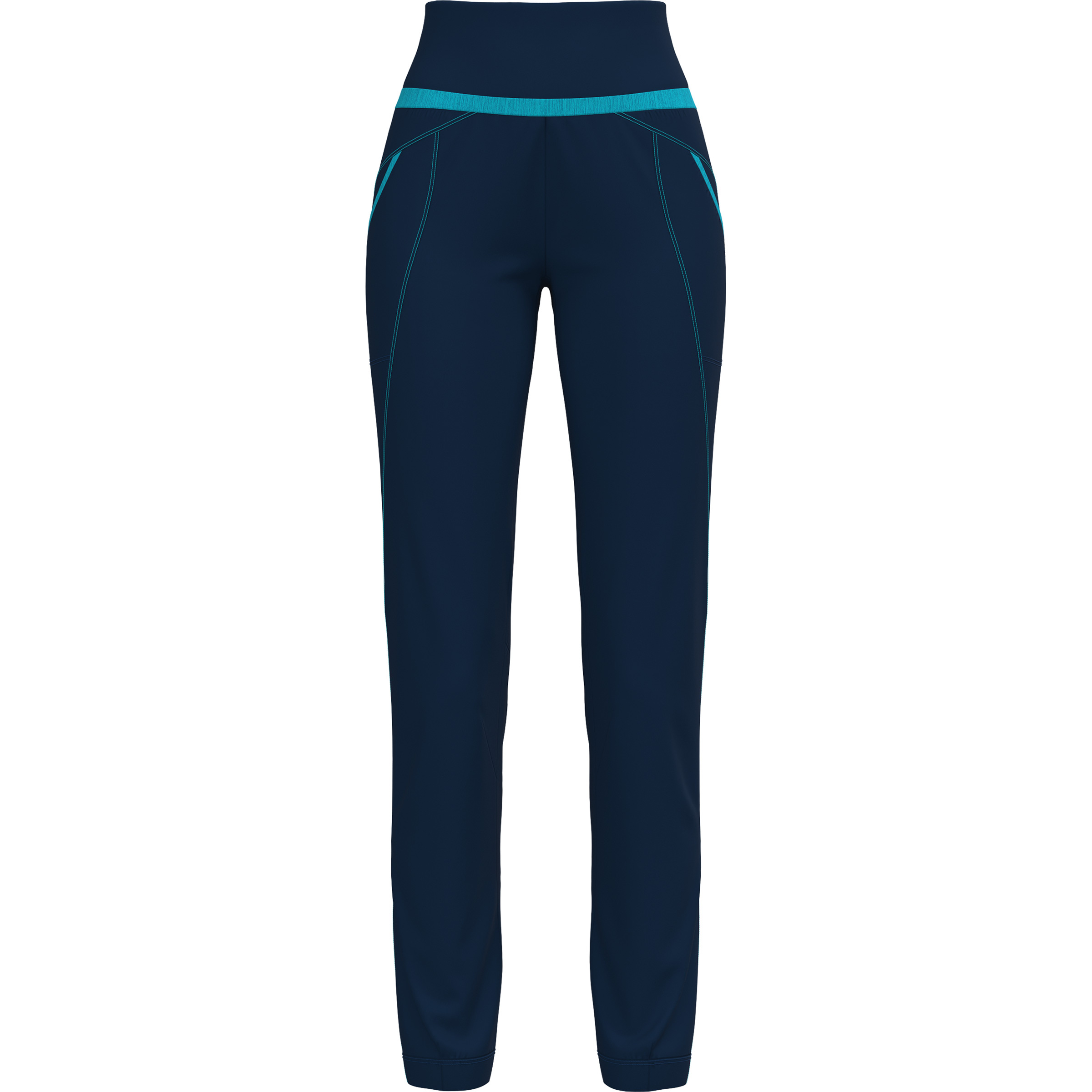 Crazy Exit Tights Damen Tights & Leggings blau Größe L Trekking Elastisch