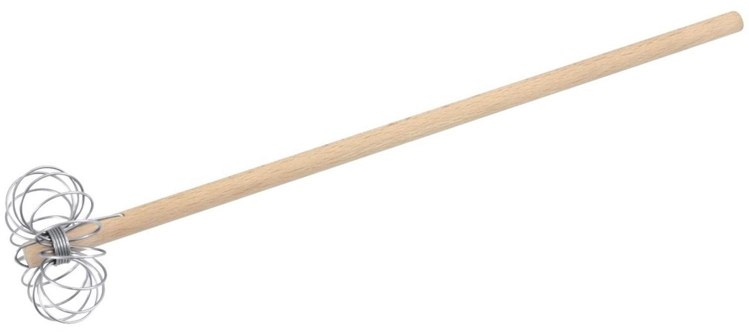 Hermann Rasch Draadschuurspons met houten handvat, 30 cm