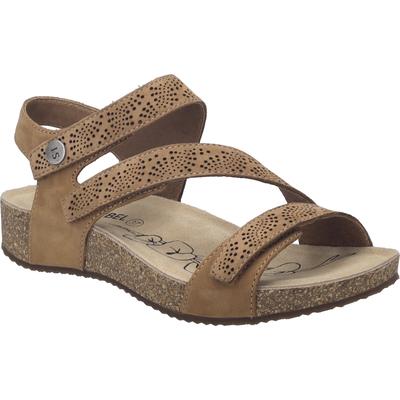 Sandale JOSEF SEIBEL "Tonga 78, nuss", Damen, Gr. 39, braun (nuss), Obermaterial: 100% Rindsleder Leather cow., Schuhe Sandale