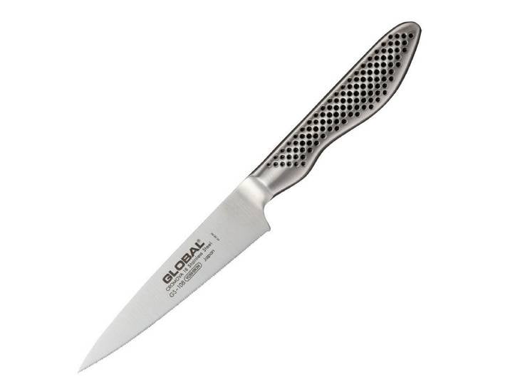 GLOBAL Allzweckmesser Global GS-108/SE Universalmesser verzahnt 11 cm, GS-108/SE