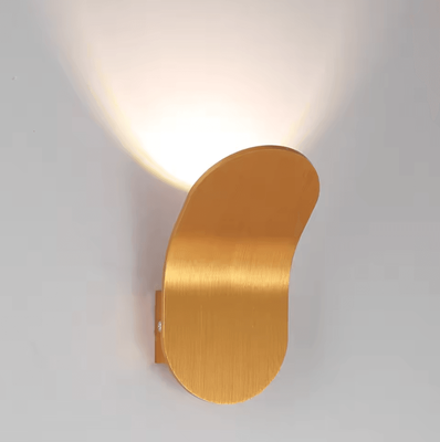 Inspire Curations Modern Adjustable LED Bedside Wall Spotlight golden Lamp Body warm White (2700 3500k)