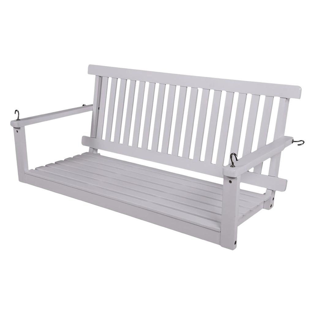 Garden Pleasure Hängebank Augusta 985111 weiss Holz 130,0 cm (985111)