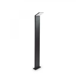 Ideal Lux 246871 LED Garten-Sockelleuchte Style 1x9W | 3000K | IP54 - anthrazit
