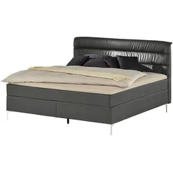 Boxspringbett   ¦ grau ¦ Maße (cm): B: 168 H: 122
