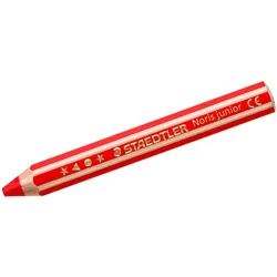 6x Staedtler, Malstifte, Noris junior 140 Kindermalstift, Einzelprodukt, rot (1x)