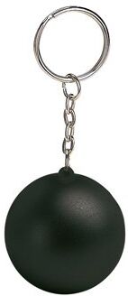 Portachiavi Arda Metallo Ø4cm Pallina Antistress Rilassante Personalizzate o neutre