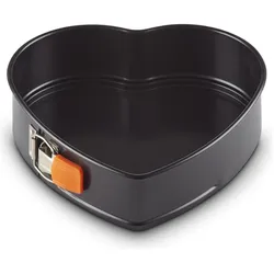 Le Creuset Herz-Springform, Backform, Orange, Schwarz
