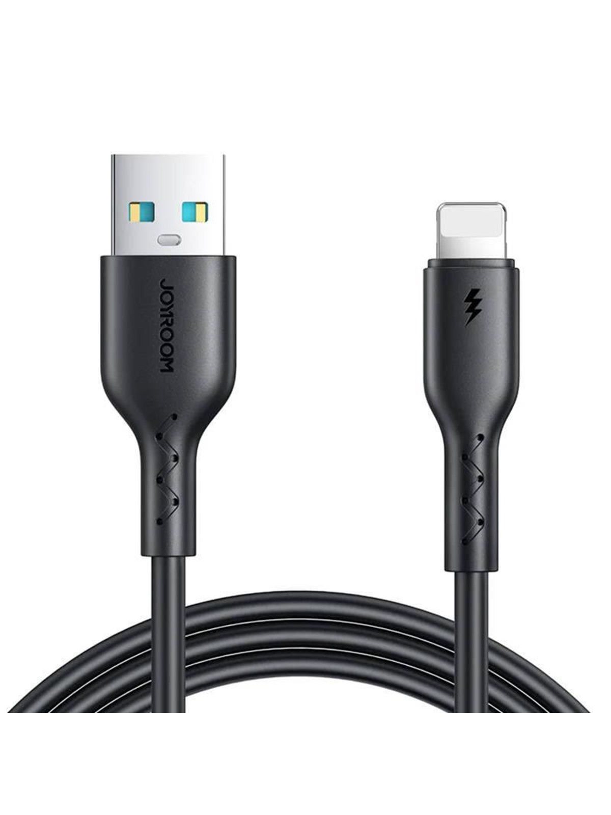 Joyroom Kabel Flash Charge USB zu Lightning SA26-AL3/ 3A / 1m (schwarz)