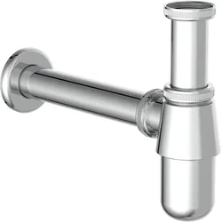Siphon in Chromfarben