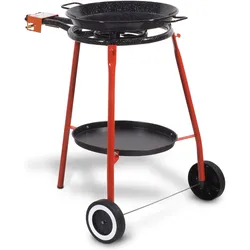 Garcima, Grillausstattung + Ersatzteile, Paella-Set Andreu emalliert Ø 46 cm